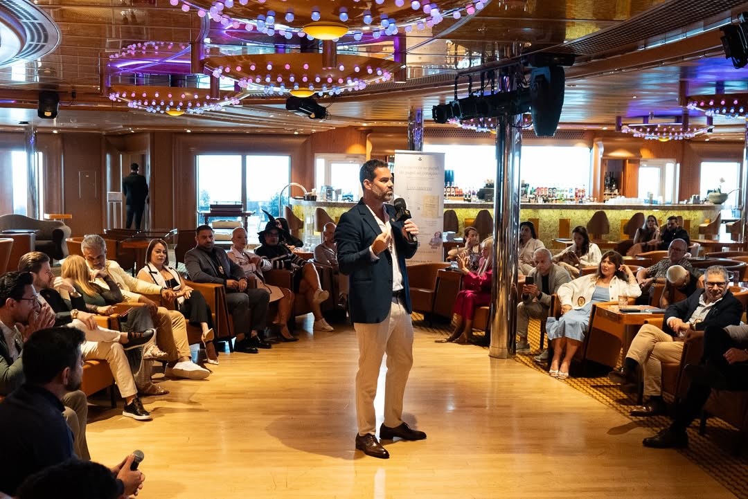 Image of the Civil Diplomat Jethro International Organization and Civil Humanitarian Diplomacy eith Ronan Horta at Business Social Club BSC Global