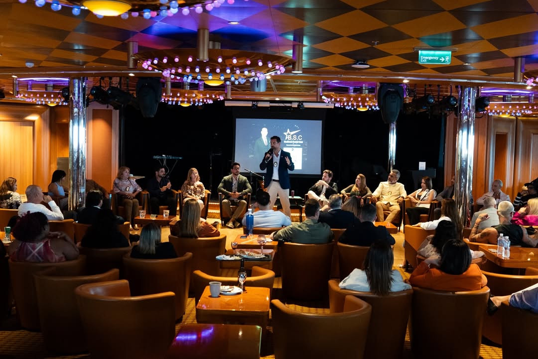Image of the Civil Diplomat Jethro International Organization and Civil Humanitarian Diplomacy eith Ronan Horta at Business Social Club BSC Global