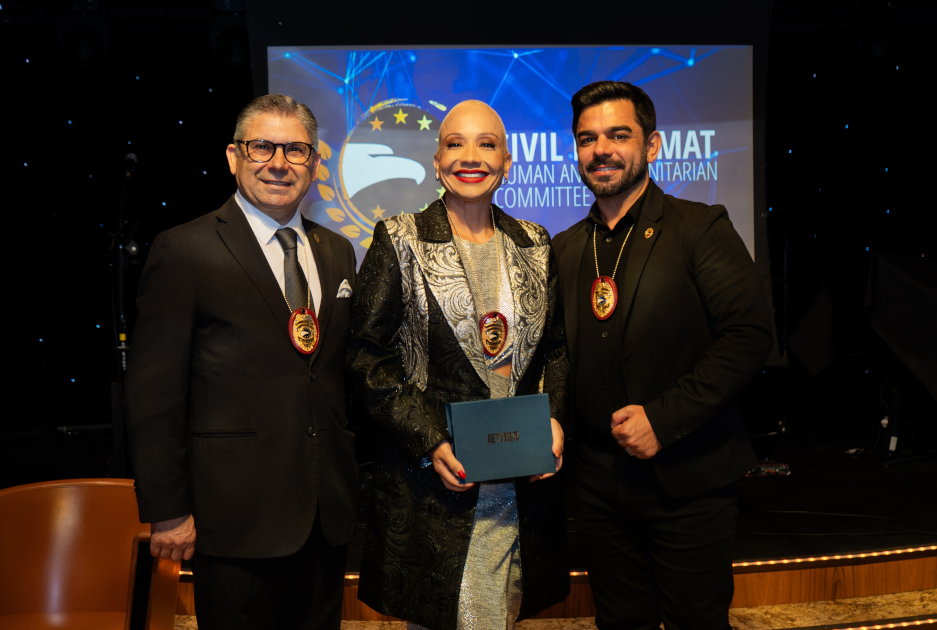 Image of the Civil Diplomat Jethro International Organization and Civil Humanitarian Diplomacy with Dinorah Rosa