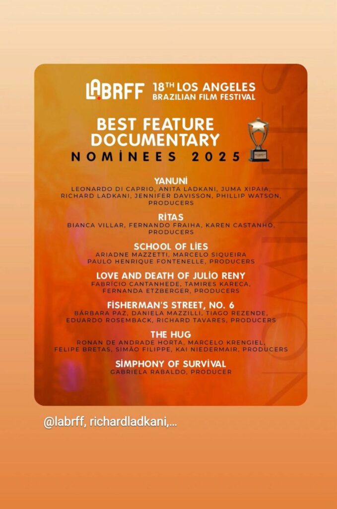 Image of LABRFF 2025 Aquele Abraço - The Hug Nominations Brazilian Doc